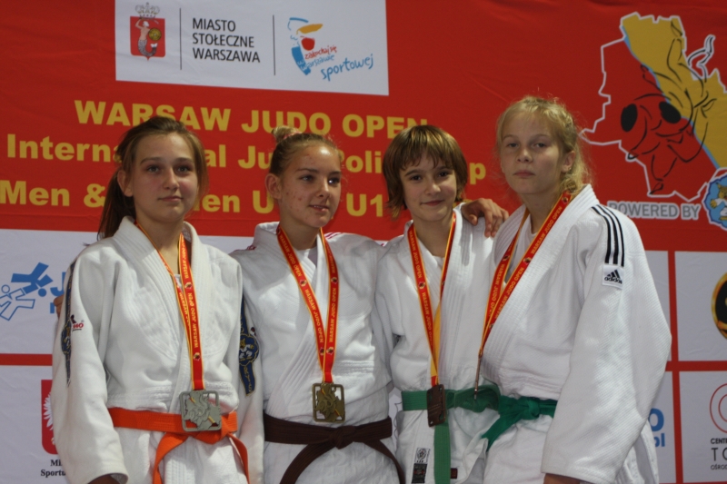 Aga na podium Warsaw Judo Open 2014 !